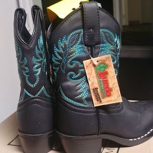 Laredo Children's kids cowboy boots 9